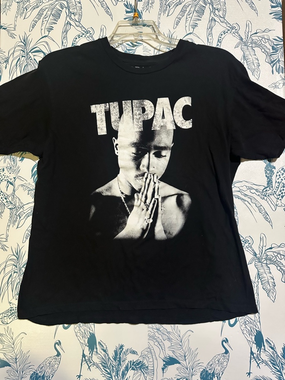 Tupac Graphic Tee - Black & White